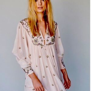 Free People Bali Golden Sun Dress